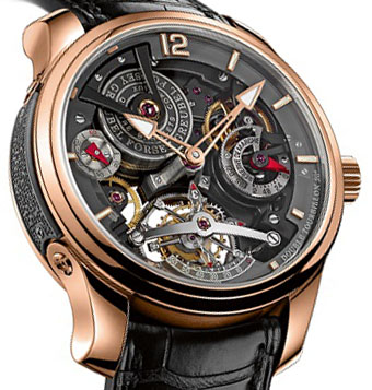 Replica Greubel Forsey GF02s Or5N Bi-colou Double Tourbillon Technique 30 ° Bi-color watch